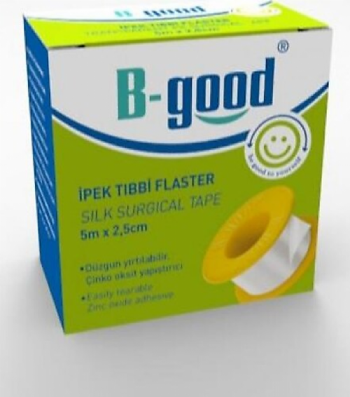 B-GOOD İPEK  TIBBİ FLASTER 5X2,5 CM