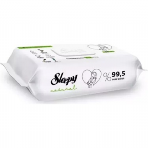 Sleepy Naturel Bebek Havlu 90 Lı