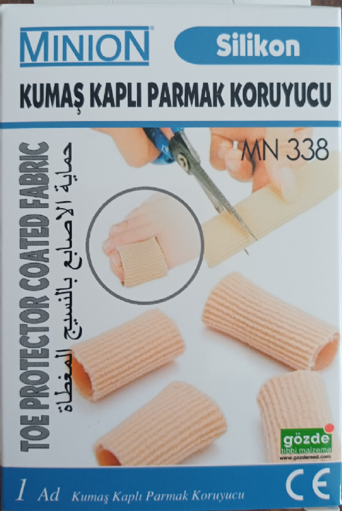 Silikon Kumaş Kaplı Parmak Koruyucu  Mn 338