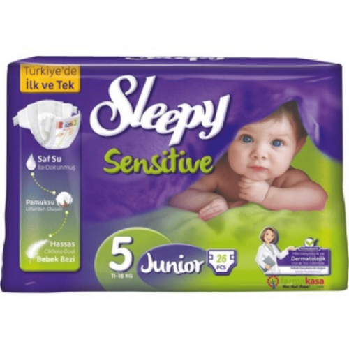 Sleepy Sensıtıve Junior 12-25 Jumbo No:5 24 Lü