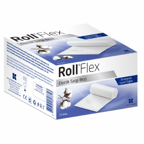 Rollflex Elastik Sargı Bezi 8 Cm X 2 Mt