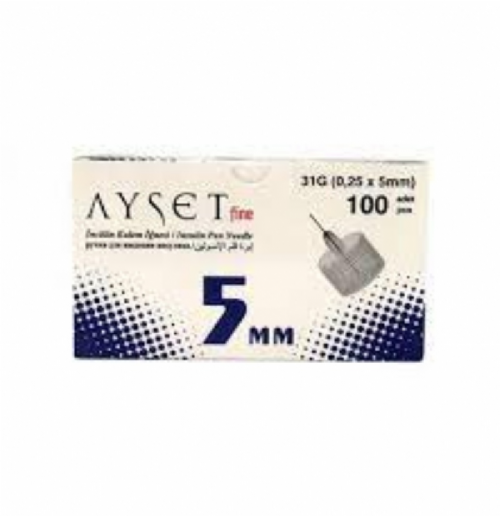 Ayset Fine 5Mm 31G İğne Ucu