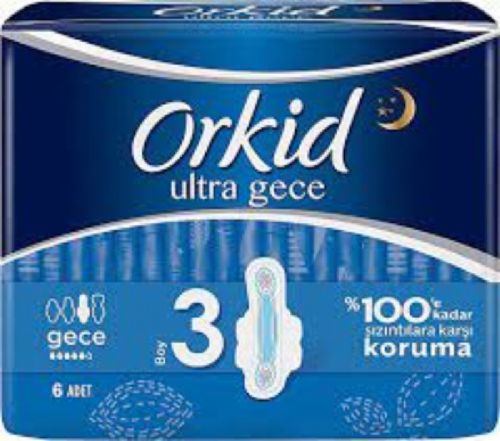 Orkid Ultra Gece Extra 4 -6 Lı