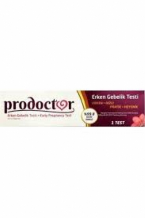 Erken Gebelik Testi  Prodoctor