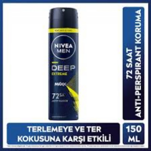 Nivea Deo Deep Extreme Aktif Karbon  Maxx Tec150Ml