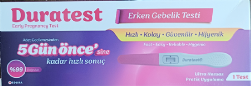 Erken Gebelik Testi  Duratest