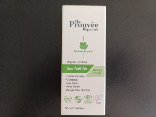 Prouvee Organik  Roll-On 50 Ml