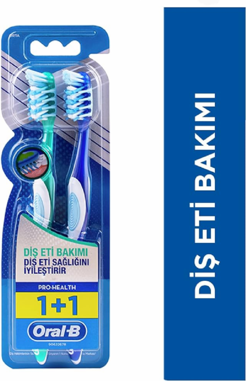 Oral-B Diş Fırçası Diş Eti Bakımı Medium 1+1