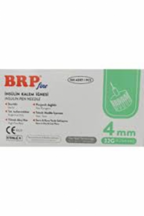 Brp İnsulın  4 Mm 32G İğne Ucu