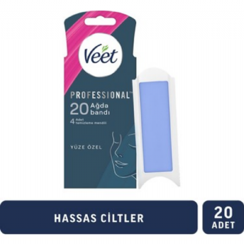 Veet Sir Ağda Bandı Pro Hassas Cilt Yüz İçin