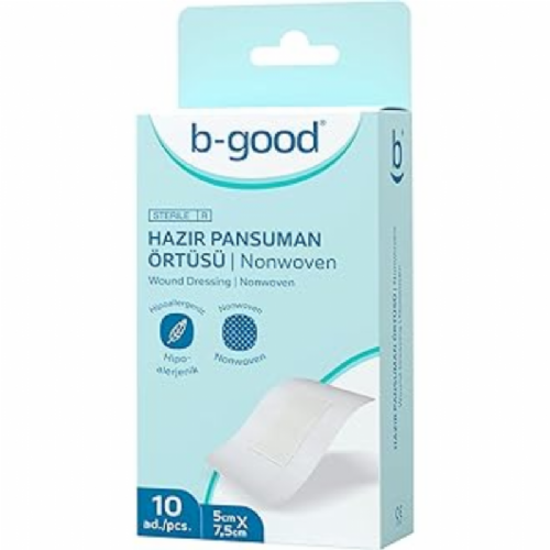 B-Good Hazır Pansuman Örtü 5*7,5 Cm 10 Lu