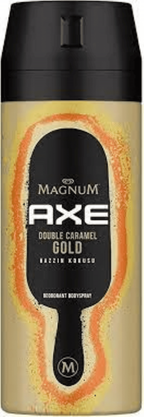 AXE DEODORANT DOUBLE CARAMEL GOLD 